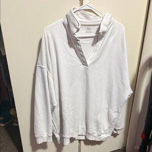 Aerie White Pullover Top
